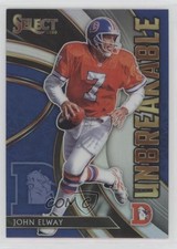 2020 Panini Select Unbreakable Silver Prizm John Elway #U19 HOF 7iu