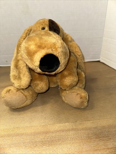 Vtg Ty Classic Sniffy the Hound No Tag Dog Pillow Pal Plush Brown Black
