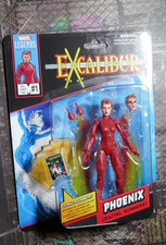 MARVEL LEGENDS RETRO CARD COMIC SERIES WAVE 2 EXCALIBUR PHOENIX RACHEL SUMMERS