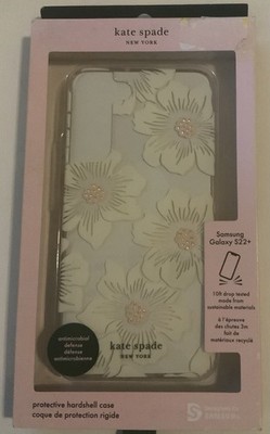 Kate-Spade Defense Hardshell Case for Galaxy S22 +  Hollyhock Floral