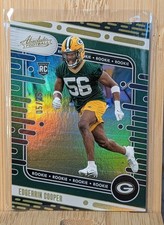 2024 Panini Absolute Edgerrin Cooper Green Rookie /25 #145 Color Match Packers 