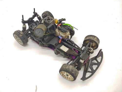*RARO* HPI Racing Nitro RS4 1/10 4x4 Touring Car ARTR USADO SUCIO LEER - Imagen 3 de 10