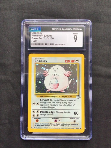 Chansey graded CGC 9 for sale on eBay