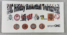 Vintage SAC Holiday Basketball Tournament Ticket