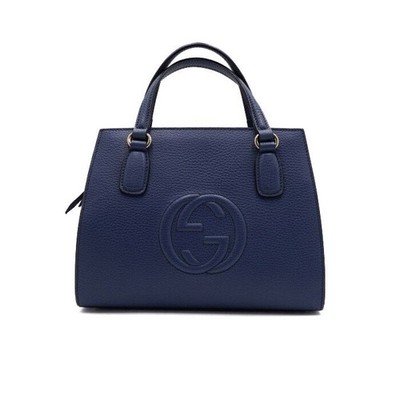 Gucci Tasche blau Soho Small Top Handle 607722 157394350