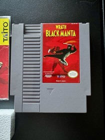 Nintendo NES Wrath of the Black Manta Completo en Caja Aut&eacute;ntico En Caja