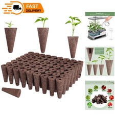 50 Piece Hydroponic Pods Kit: Seamless Indoor Gardening with Grow Sponges 0.40 per gallon