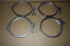 4 HFS & Other 6" Sanitary High Pressure Clamps Tri Clamp Clover Stainless Steel