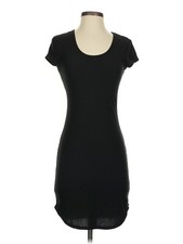 Walmart Women Black Casual Dress XS