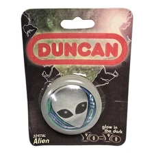 Vintage NEW 1997 Duncan Glow In The Dark Alien YO YO Yoyo Yo-Yo 3247AL Sealed
