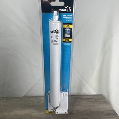 Wright Products Standard Duty Pneumatic Closer, White V920WH Wright Products