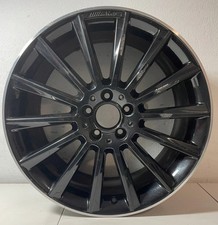 1x Alufelge 19 Zoll 8.5" 5x112 52ET Glanz Schwarz A2054011400 Mercedes-Benz W205