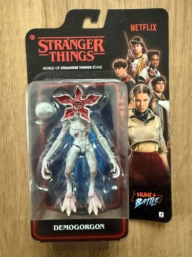 Stranger Things Hunt & Battle Demogorgon 4” Season 5 Figure - Brand New/Sealed!