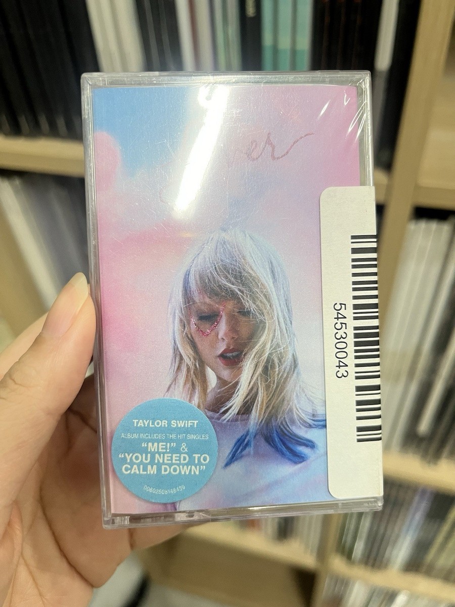 Lover by Taylor Swift - 2019 ( Limited Edition Clear Cassette) for