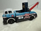 Vintage Marx Allstate Tin Wrecker Tow Truck Sears Service Station
