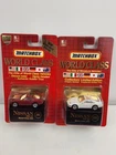 Matchbox World Class Nissan 300 ZX Lot Of 2 Red & White Vintage New #20