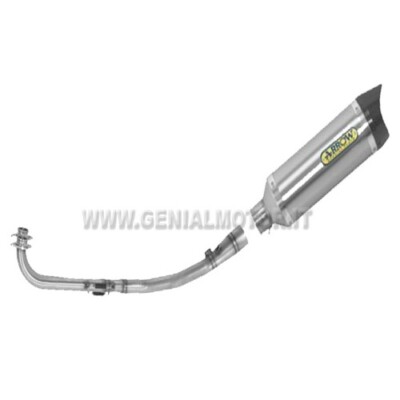 Komplett Auspuff Kat Arrow Street Thunder Titan Yamaha Yp 500 T-Max 2008 > 2011