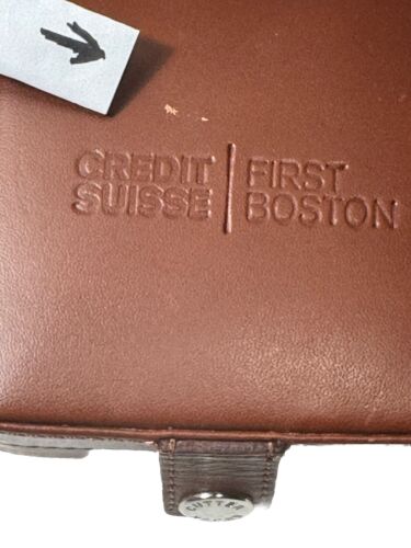 VTG Cutter & Buck Travel Alarm Clock in Credit Suisse First Boston CSFB Box NOS - Picture 7 of 14