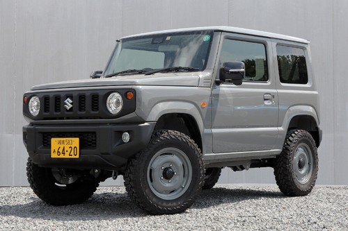 APIO WILDBOAR SR 16x5.5J +20 5x139.7 set of Wheels Jimny glossy iron gray JAPAN - Picture 4 of 7