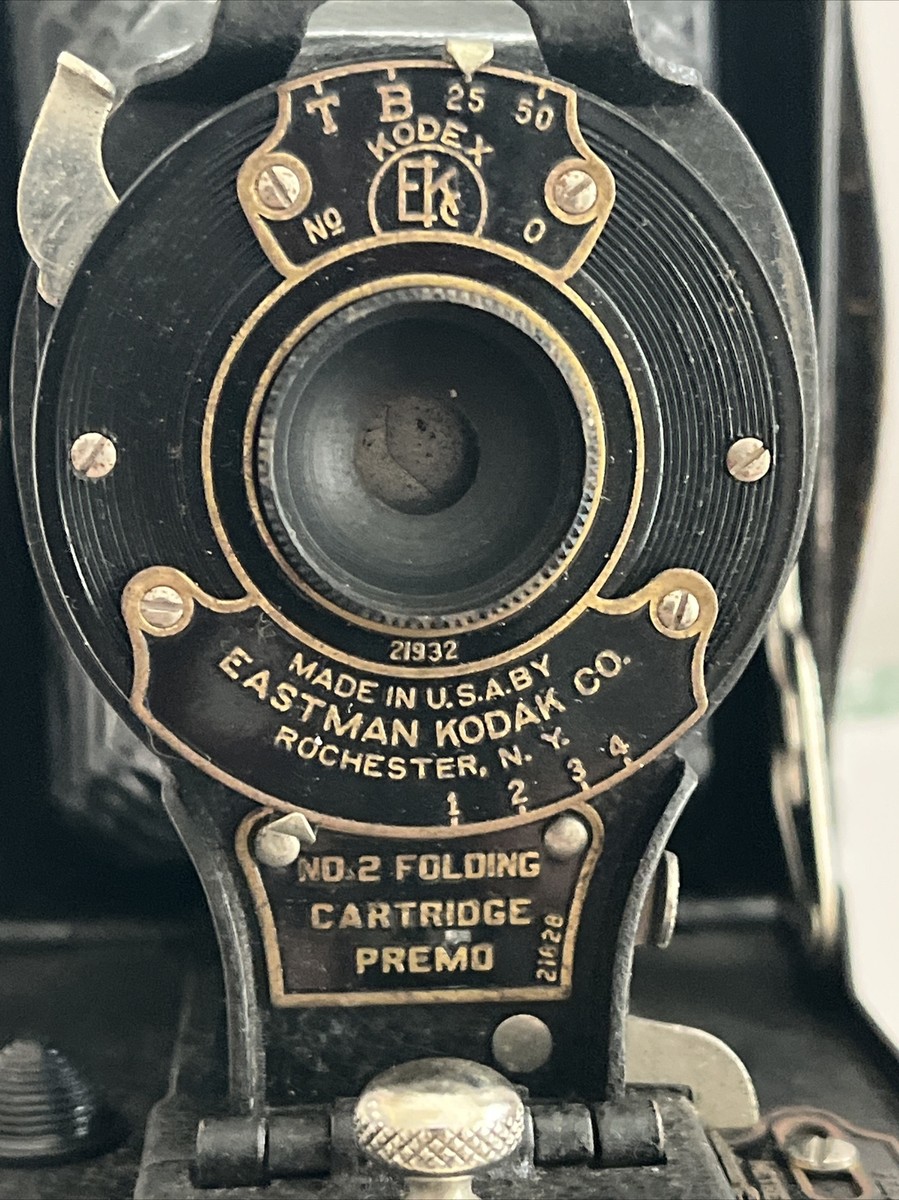 ANTIQUE EASTMAN KODAK TB KODEX NO. 2 FOLDING CARTRIDGE PREMO