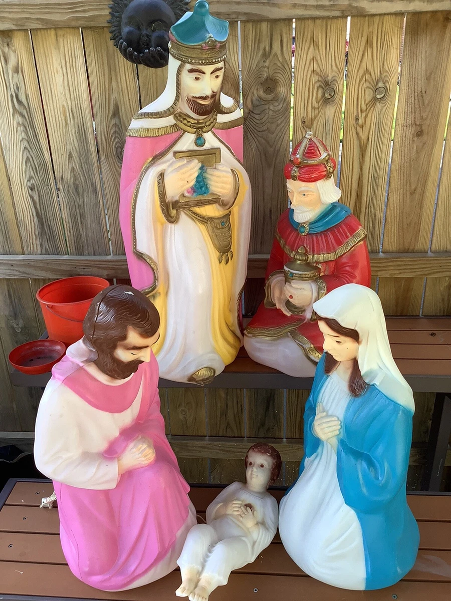 Nativity blow molds stonemagic.jp