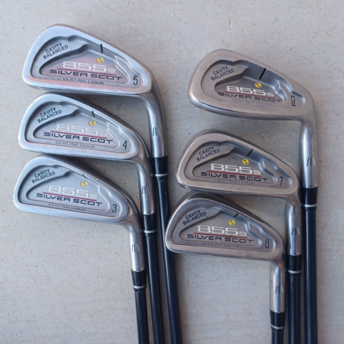 Tommy Armour 845S Silver Scot 6 Iron Set 3-7 & 9  Regular Flex Graphite Mens RH - Picture 1 of 24