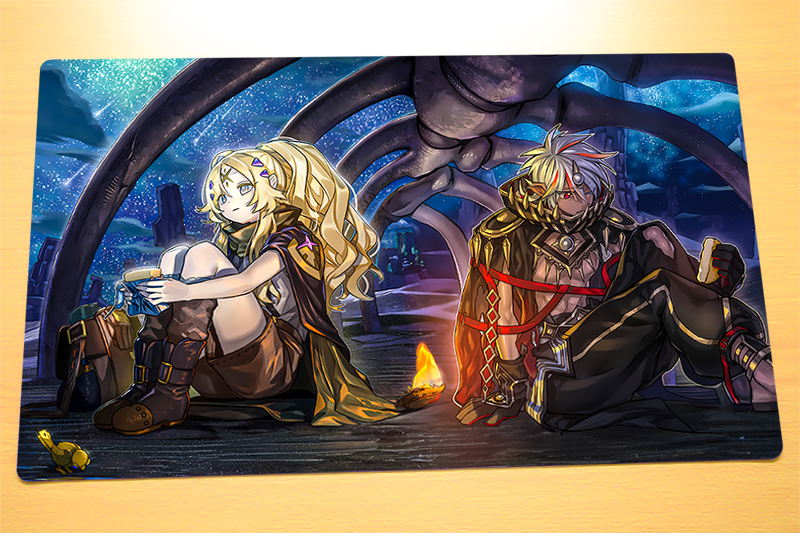 No.3844 TCG Custom Playmat Ecclesia the Virtuous Fallen of Albaz