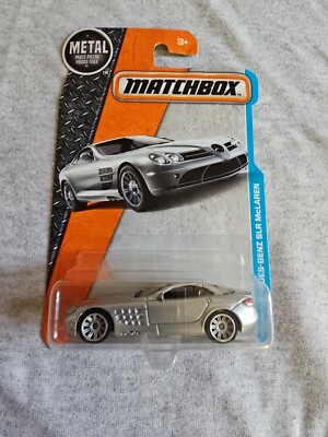 2017 Matchbox MERCEDES-BENZ SLR MCLAREN Silver 29/125 GREAT