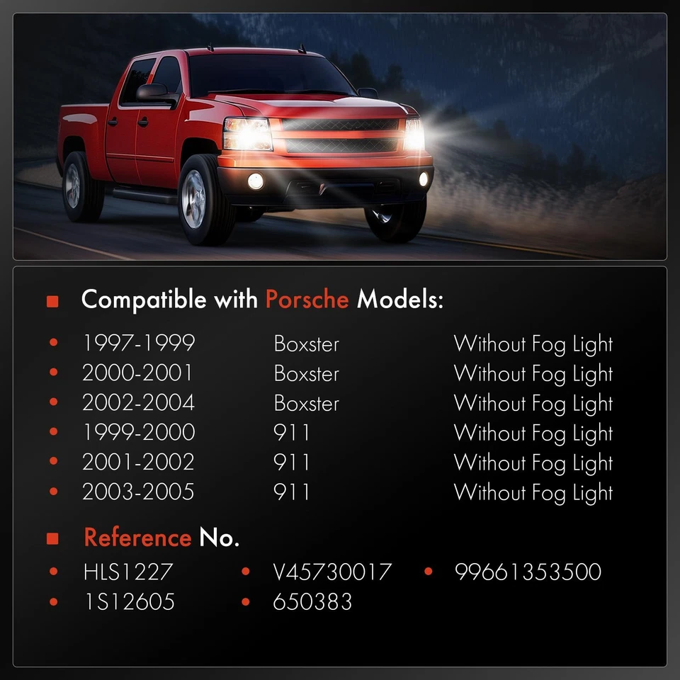 Interruptor de faros para Porsche 911 1999 2000 2001 2002 2003-2005 Boxster 1997-2004 Foto 2 de 4