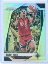 2024 Panini Prizm WNBA KELSEY PLUM #77 SILVER PRIZM ACES SPARKS