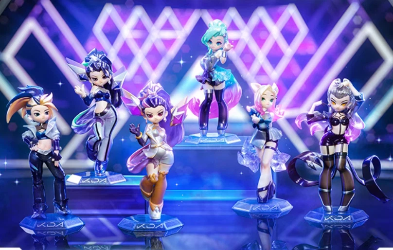 POPMART LOL League of Legends K/DA ALL OUT Series Blind Box(confirmed)Figure toy POPMART LOL League of Legends K/DA ALL OUT Series Blind Box(confirmed)Figure toy