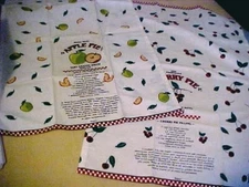 KayDee Souvenir Towel Birds and Flowers of New England