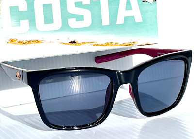 Costa PANGA PAG 259 Black Dark Grey Polarized Lenses, New Women\'s  Sunglasses. Costa Del Mar Panga Grey Polarized Polycarbonate Ladies  main image 3