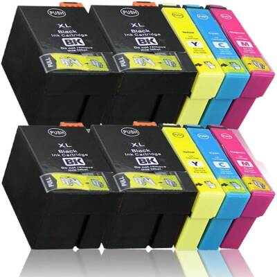 10x Tinte Drucker Patrone für EPSON WF7210DTW WF7710DWF WF7715DWF WF7720DTWF