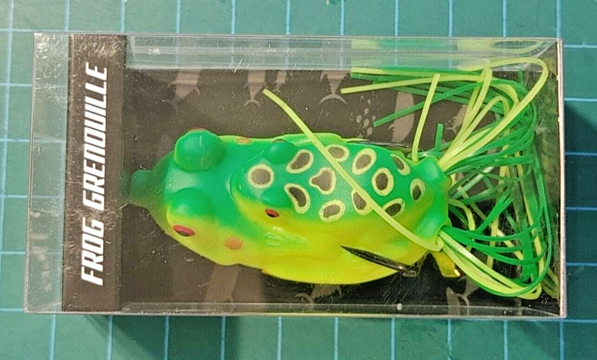 Leurre Grenouille MAKO 2,5 Pouces (6,5 Cm) Pour Pêche En Mer - Couleurs Multiples