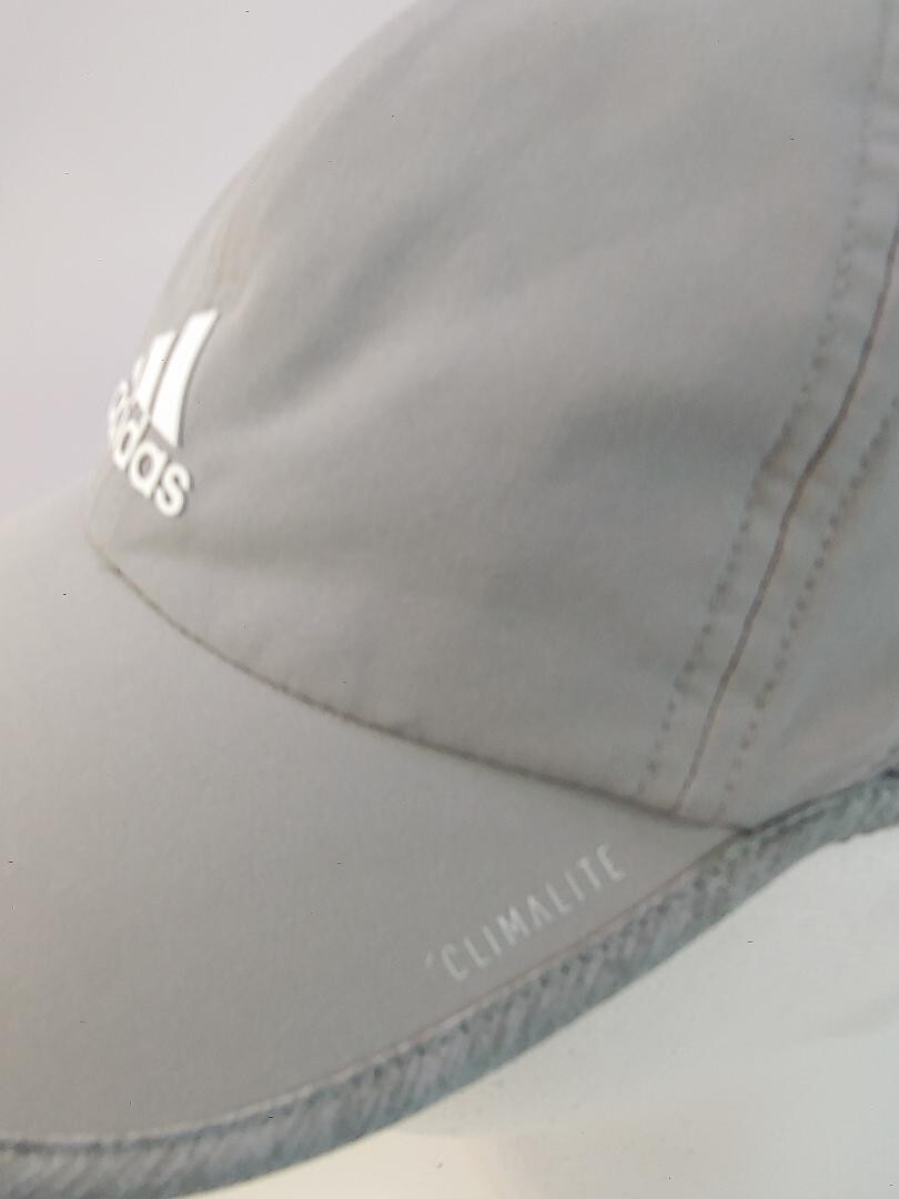 Adidas Gray Climalit e Lightweight Baseball Hat - image 6