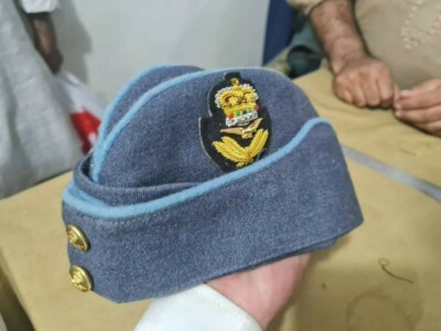 RAF  Air Force ピークドキャップ　放出品 RAF Royal Air Force ピークドキャップ 放出品 【公式通販】