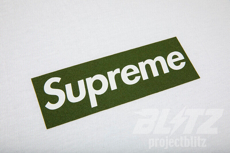 Supreme Berlin Box Logo Tee White S M L XL 2XL FW21 T-Shirt