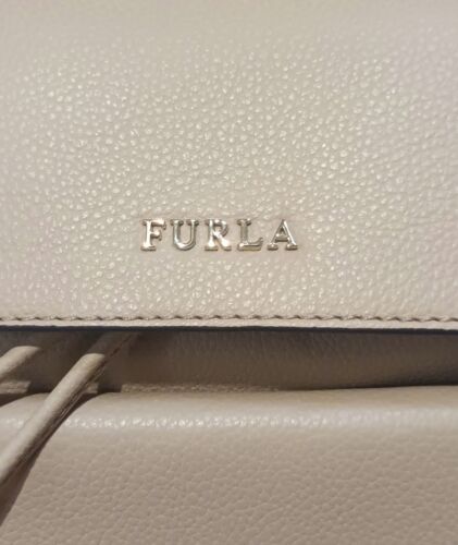 Furla Backpack Bag Beige Designer - Picture 23 of 23