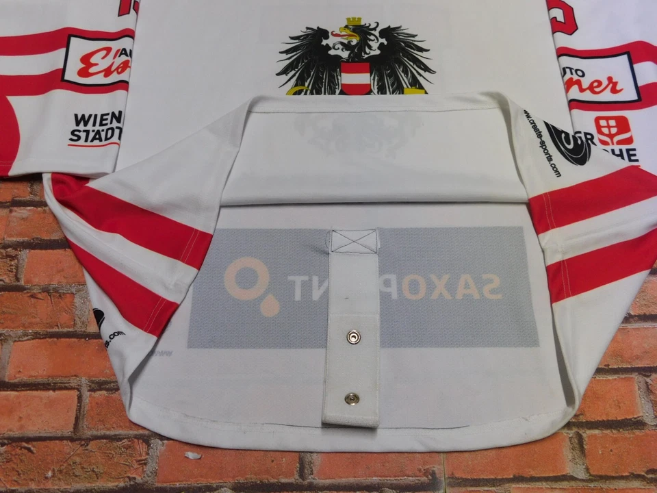 Trikot Ice Hockey Ghiaccio Österreich Beck Indossata - Bild 3 von 3