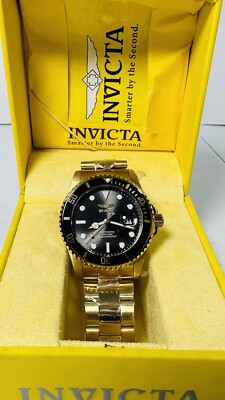 Invicta Pro Diver 33271 Gold with Black Dial 42mm Watch