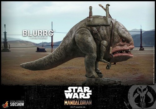 Star Wars The Mandalorian Action Figure 1/6 Blurrg 37 cm Action figures Hot Toys - Foto 8 di 10