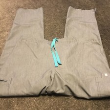 Figs Technical Collection Women's Xl Kade Cargo Scrub Pants Gray