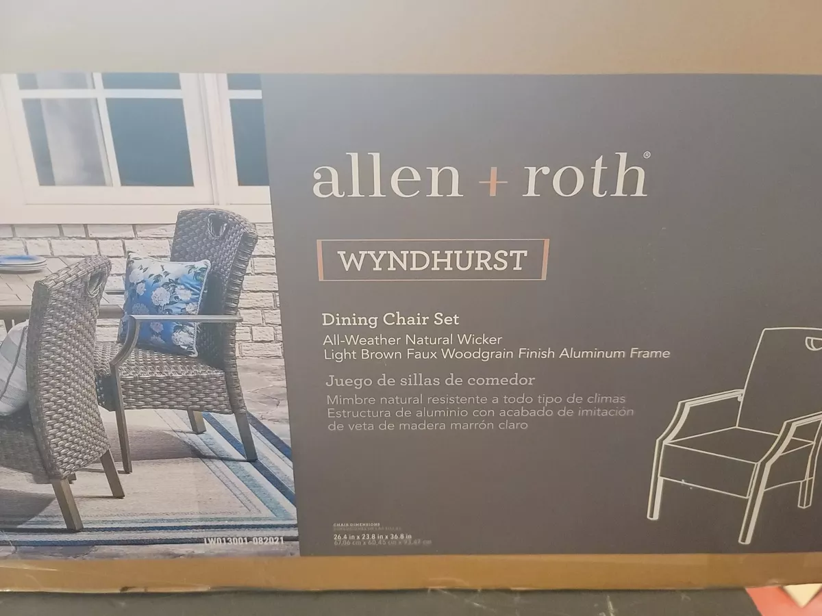 Allen roth patio chairs sales