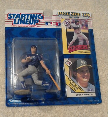 MLB Starting Lineup Jose Canseco Action Figure Texas Rangers 1993