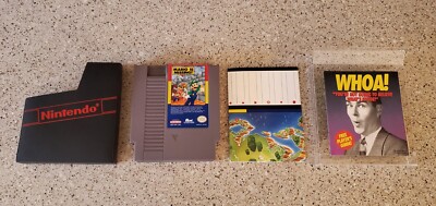 Mario is Missing Nintendo Entertainment System NES Game Map Poster NO Box Manual