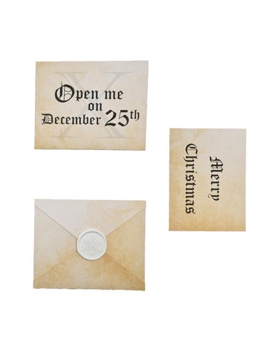 Wax sealed money envelope. Christmas gift card UNIQUE xmas wallet card open me - Picture 4 of 5