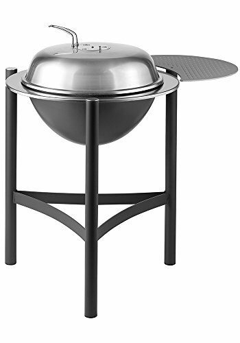 1900-Hervidor Bbq Parrilla Y Soporte Con Estante Lateral.