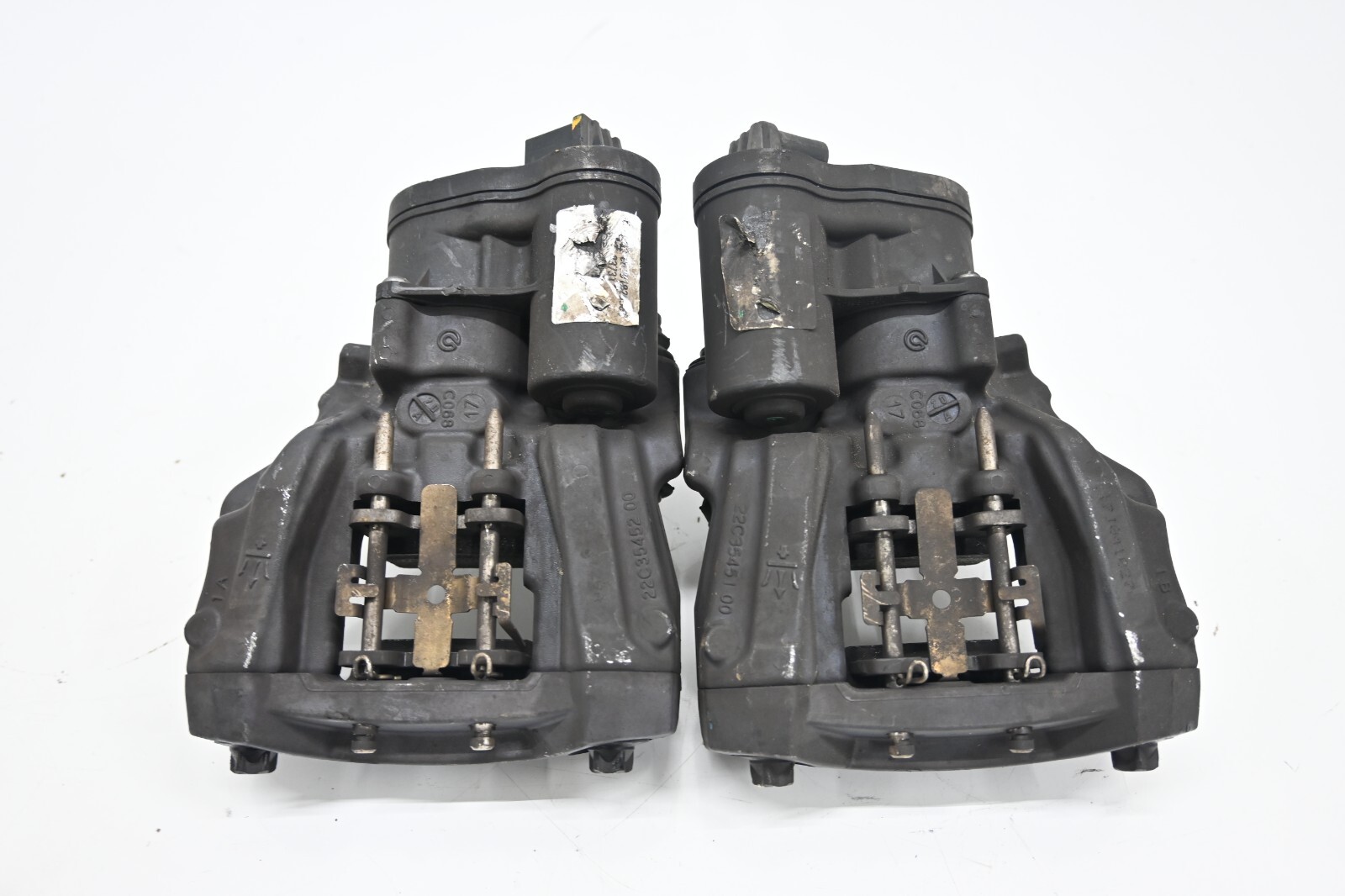 ⭐ 17-21 Maserati Ghibli Quatt Rear Right Left Brake Caliper Carrier Set Oem