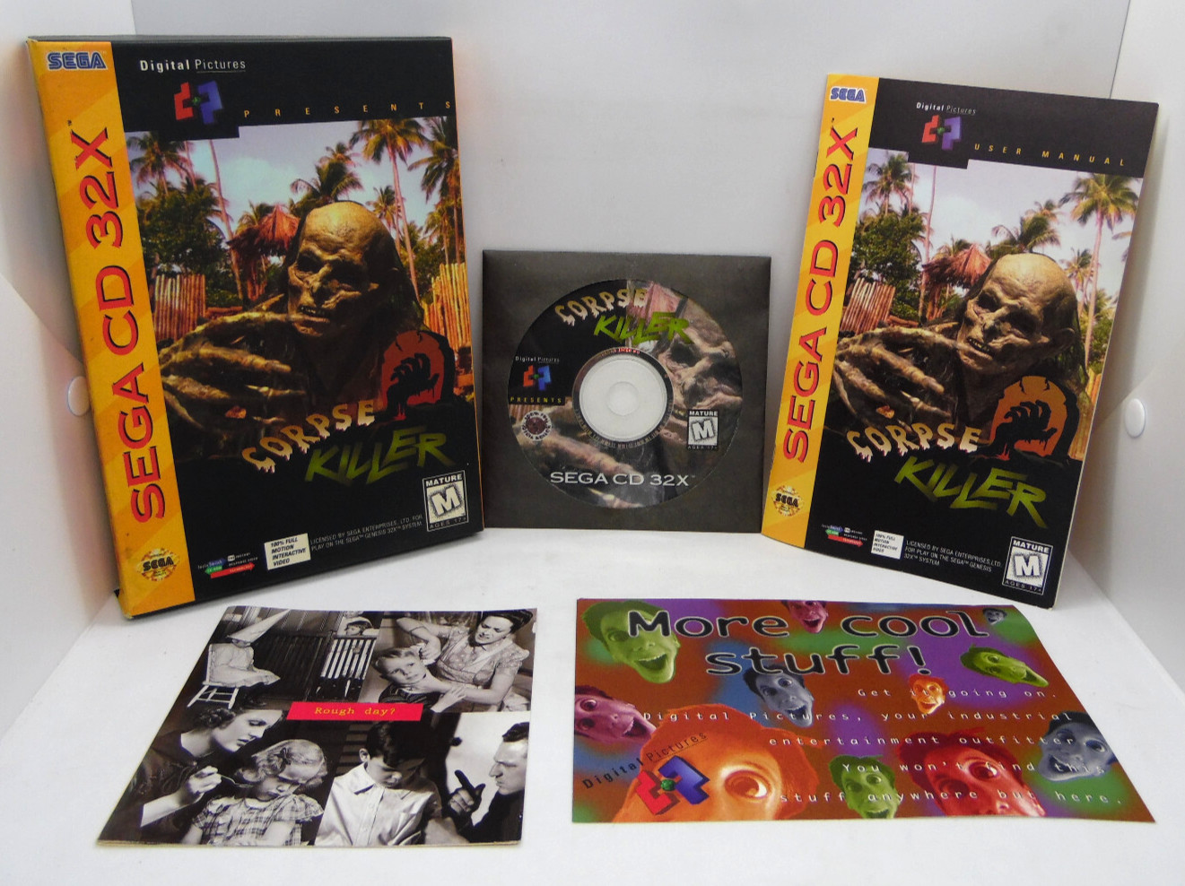 Corpse Killer (Sega 32X, 1994) Complete CIB Tested Working